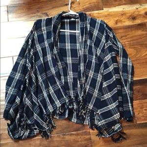 Flannel sweater